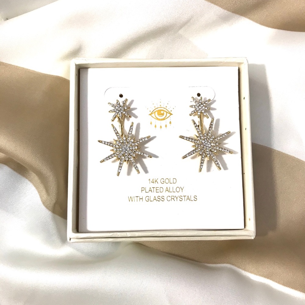 Eyecandy LA Northstar Earrings